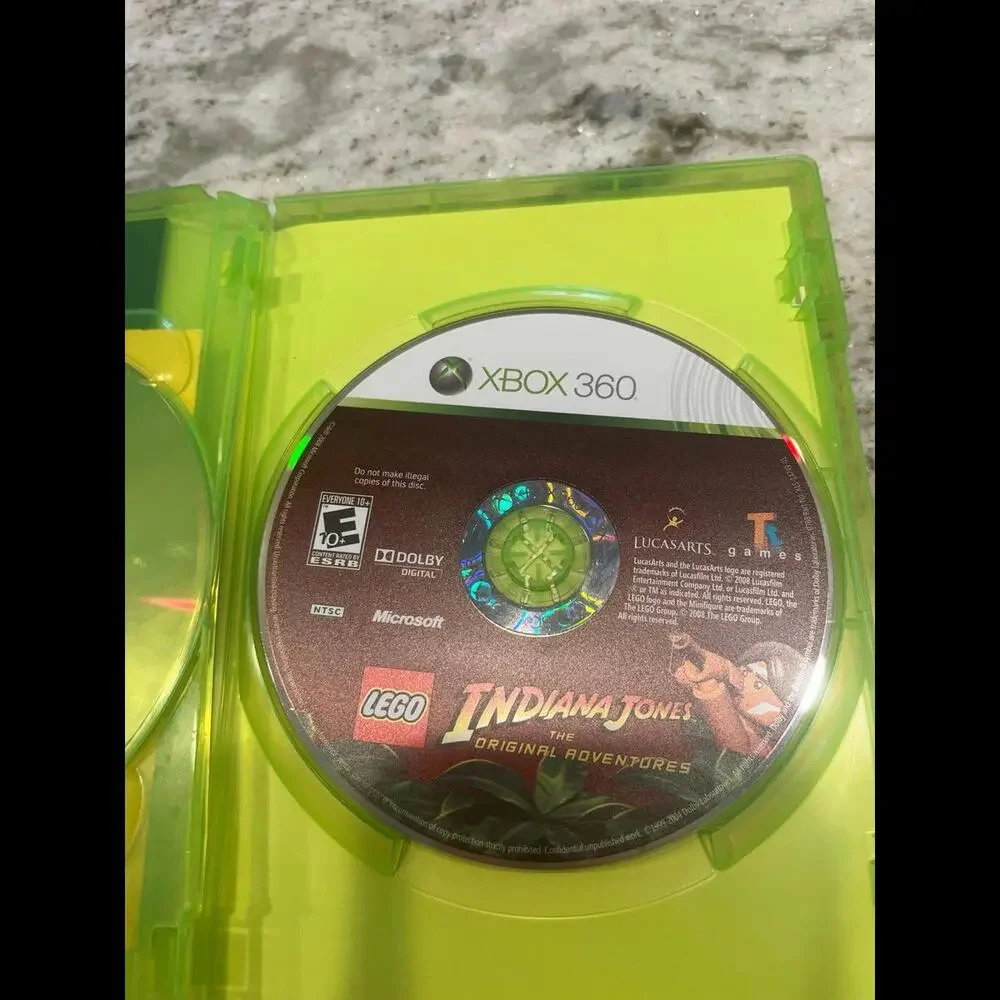 LEGO Indiana‎ Jones Kung Fu Panda Combo Pack Xbox 360 - Complete CIB